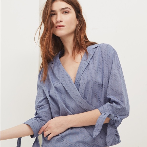 Great Plains Tops - Great Plains crossover shirt